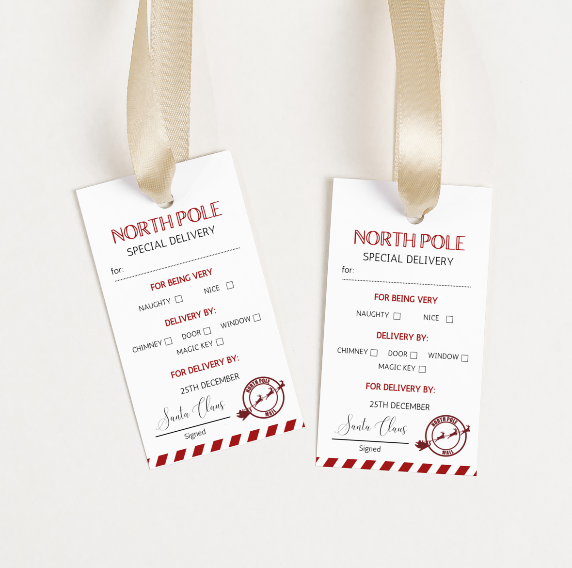 DIGITAL Merry Christmas Gift Tag (1011)