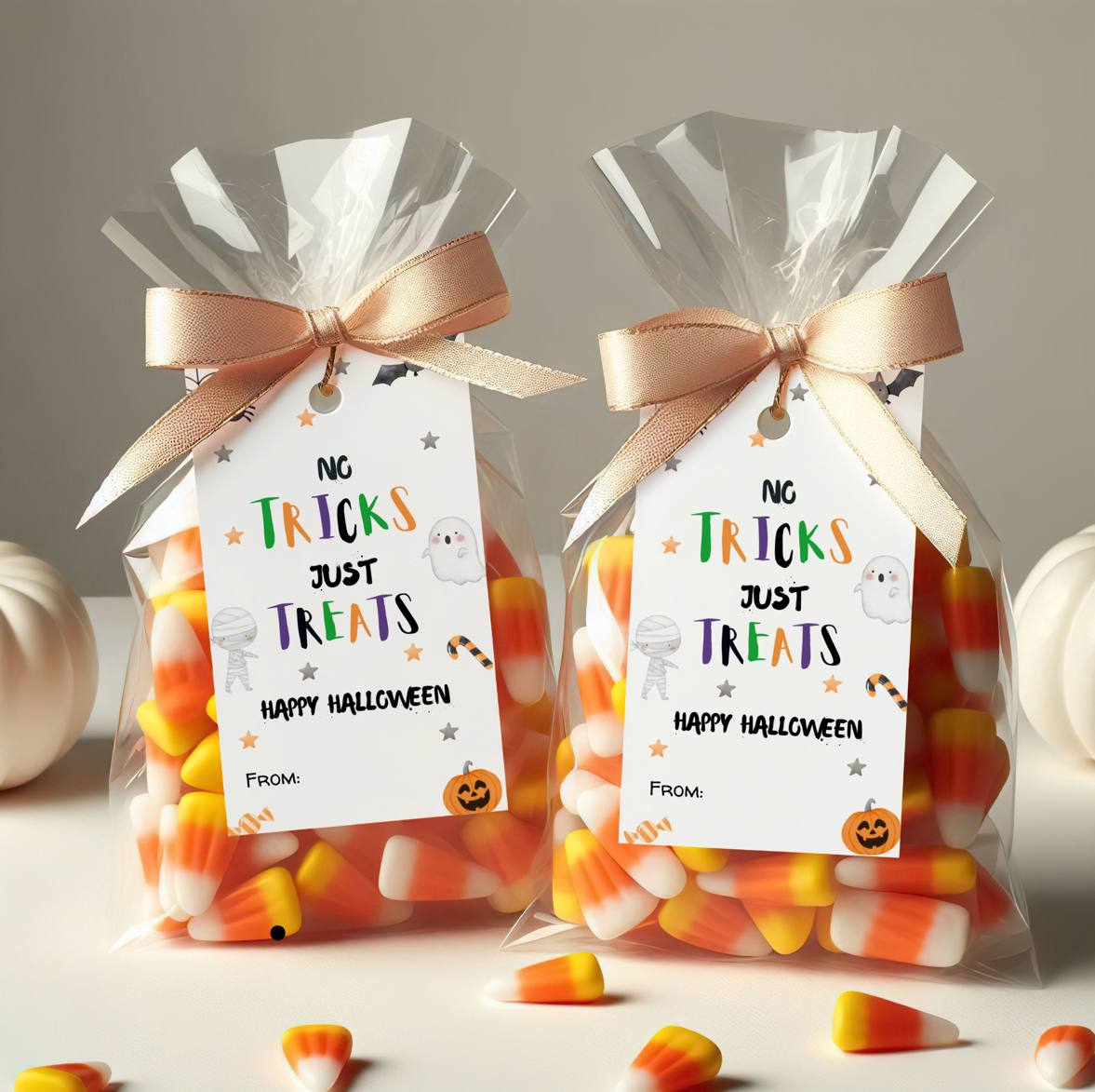 DIGITAL No Tricks Just Treats Gift Tag (2005)