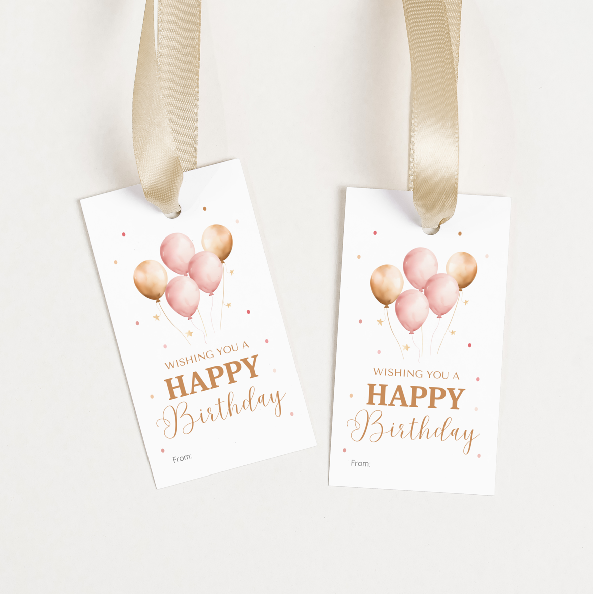 DIGITAL Happy Birthday Gift Tag (3002)