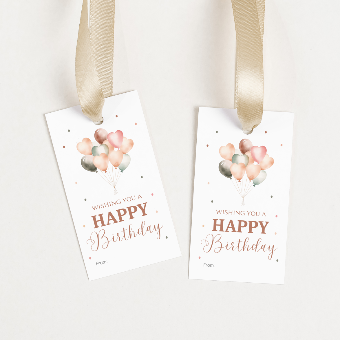 DIGITAL Happy Birthday Gift Tag (3004)