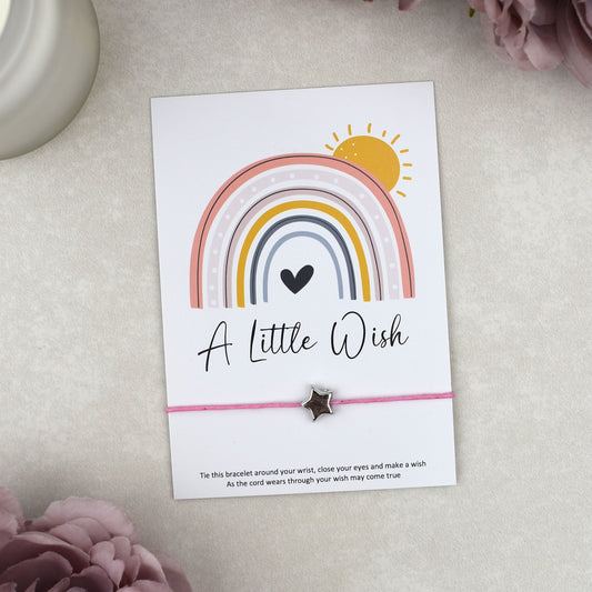 CLEARANCE - A Little Wish Rainbow Bracelet