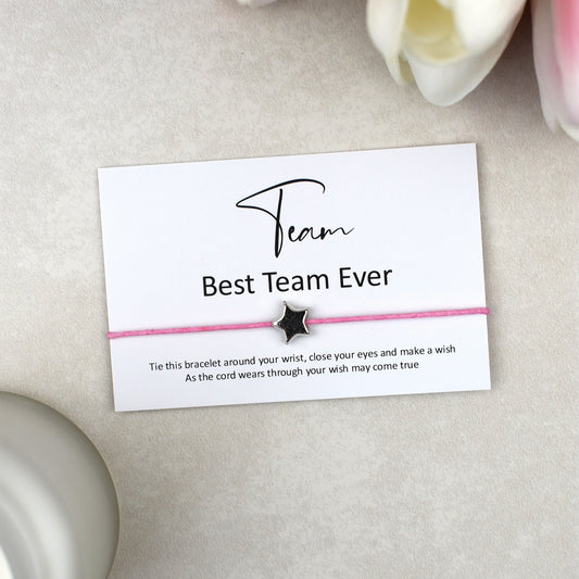 CLEARANCE - Team - Best Team Wish Bracelet