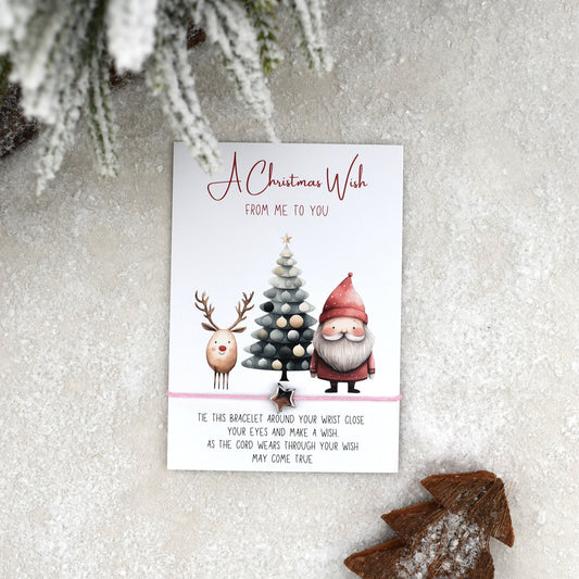 CLEARANACE - A Christmas Wish Bracelet