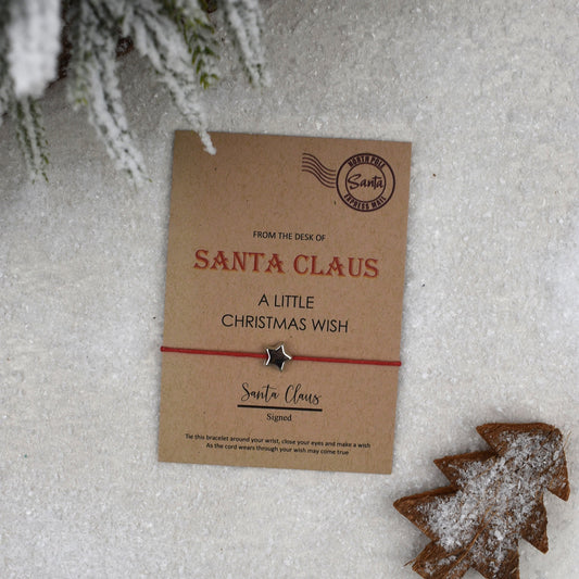 CLEARANCE - From The Desk Of Santa Claus Wish Bracelet