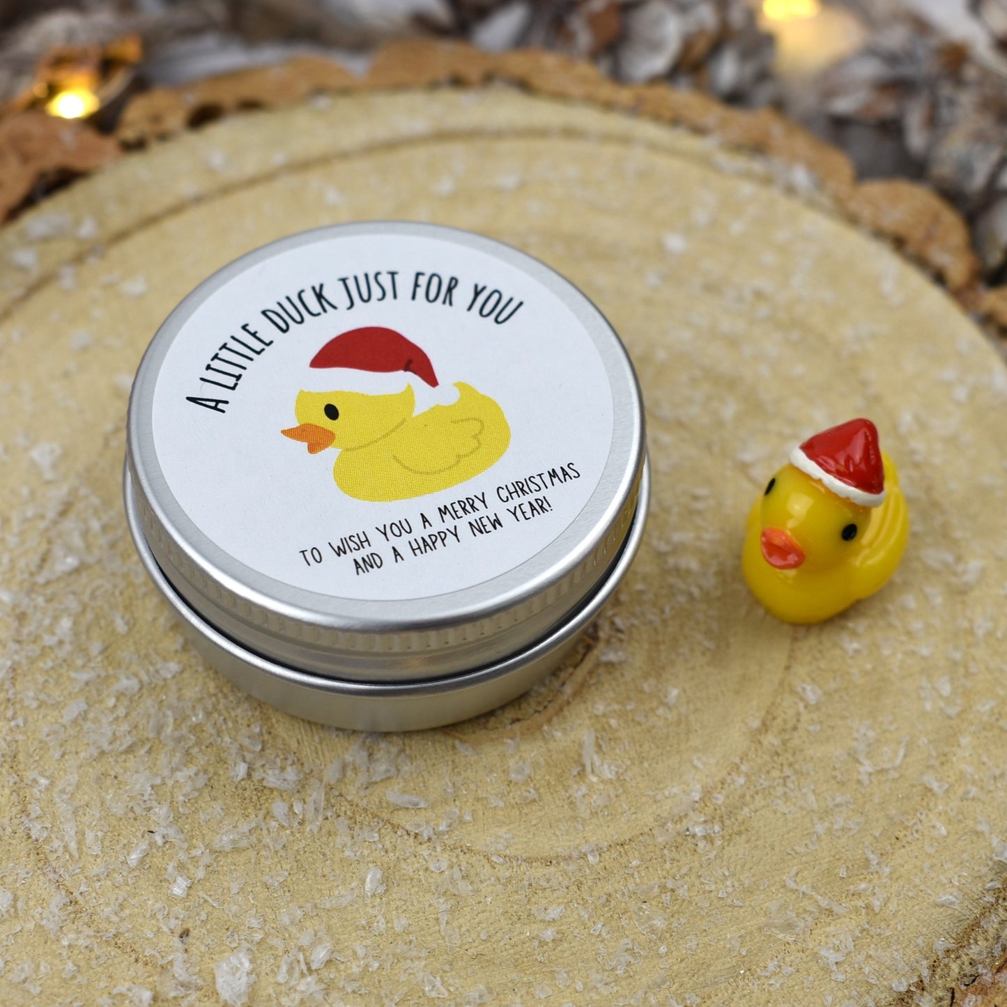 Christmas Duck Tin (1066)