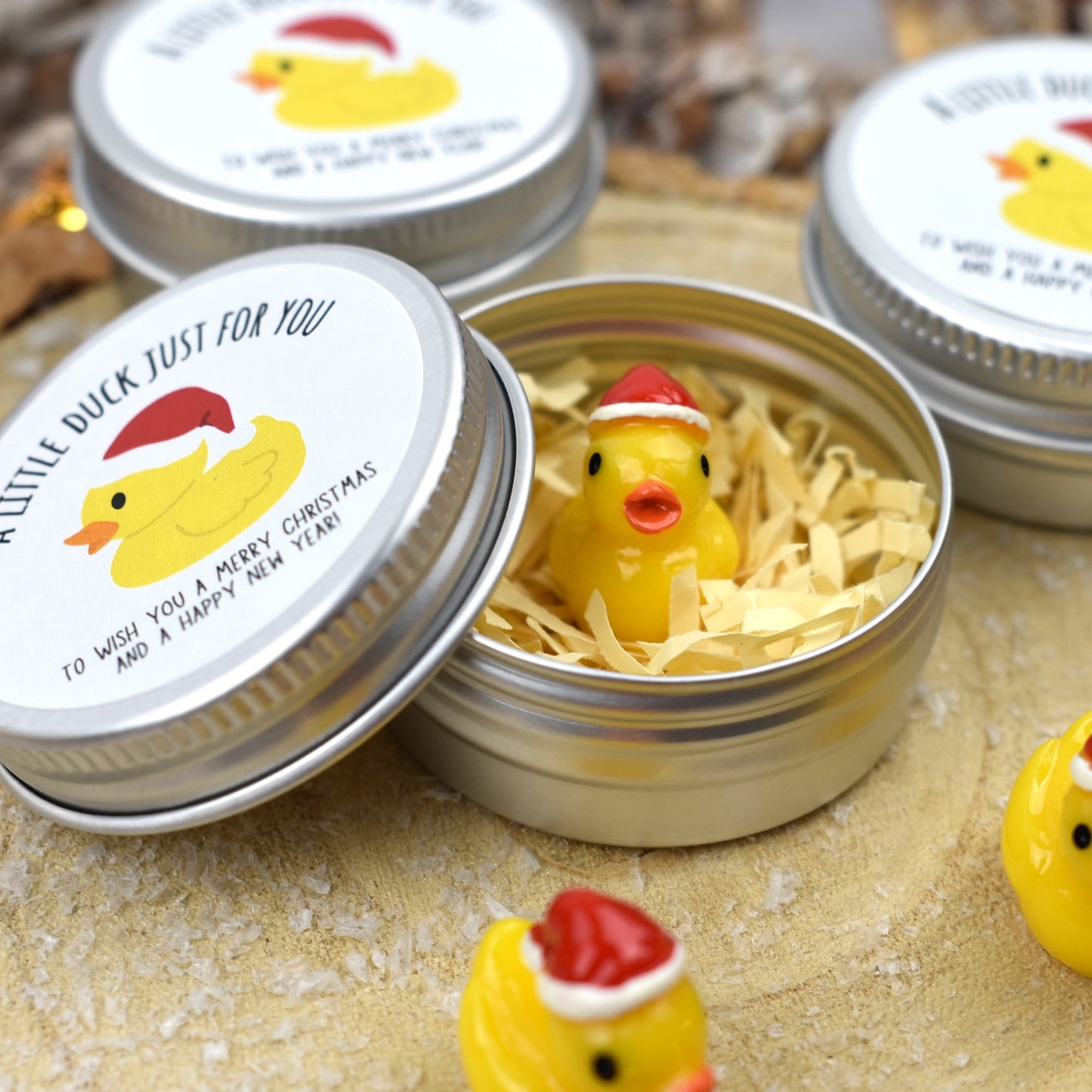 Christmas Duck Tin (1066)