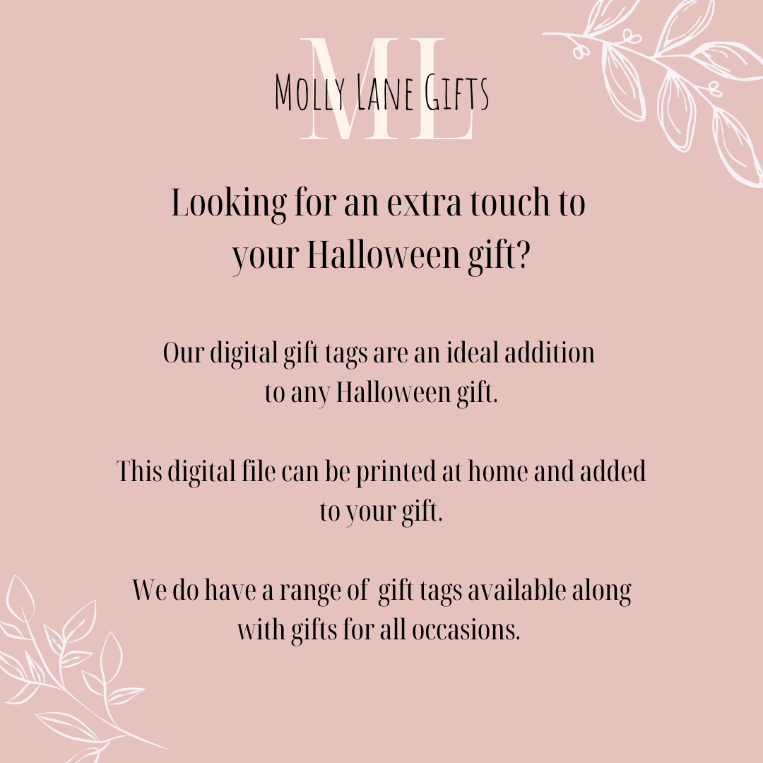 DIGITAL No Tricks Just Treats Gift Tag (2003)