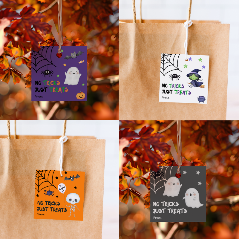 DIGITAL Halloween Gift Tag Bundle