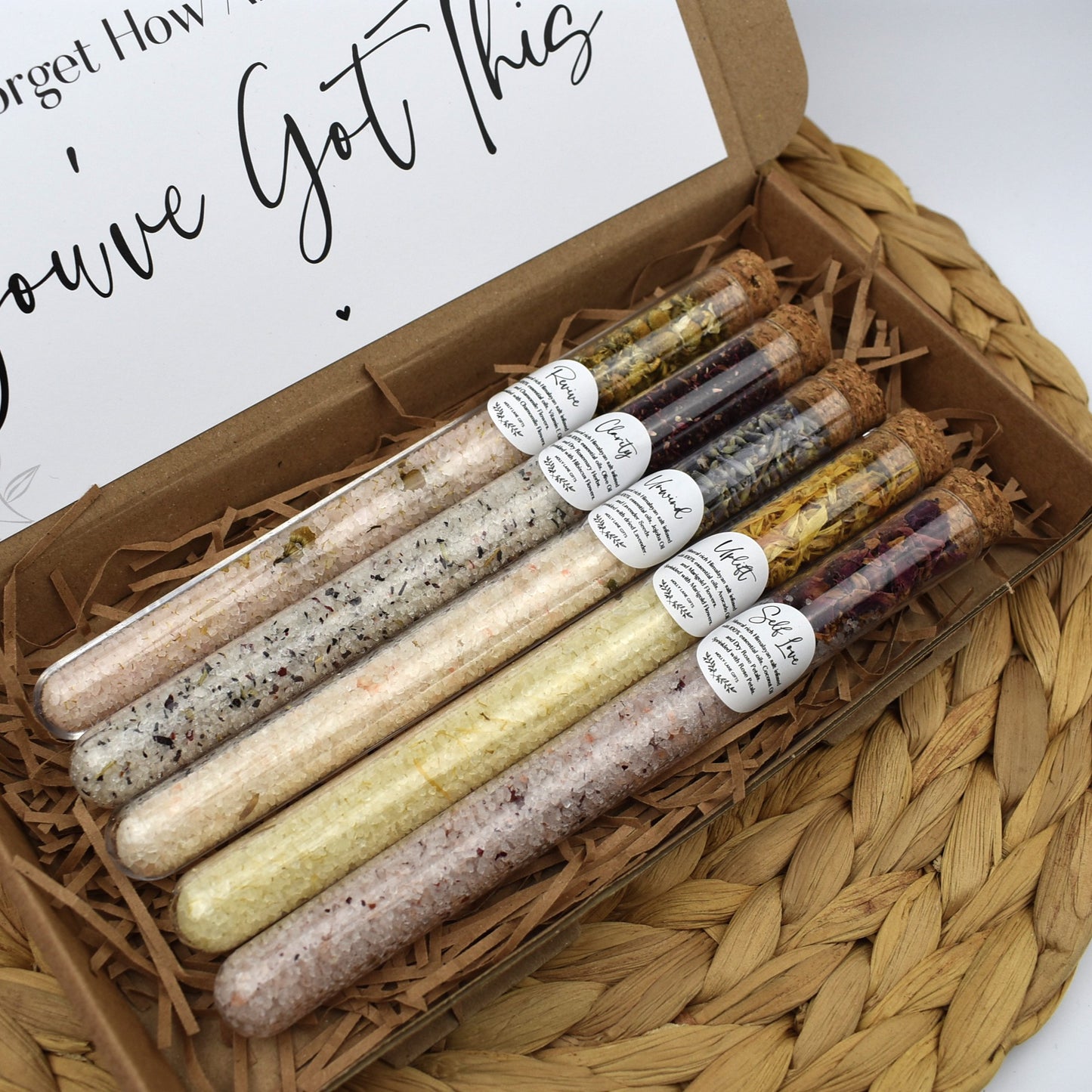 Don't Forget How Amazing You Are You've Got This Bath Salt Gift Set