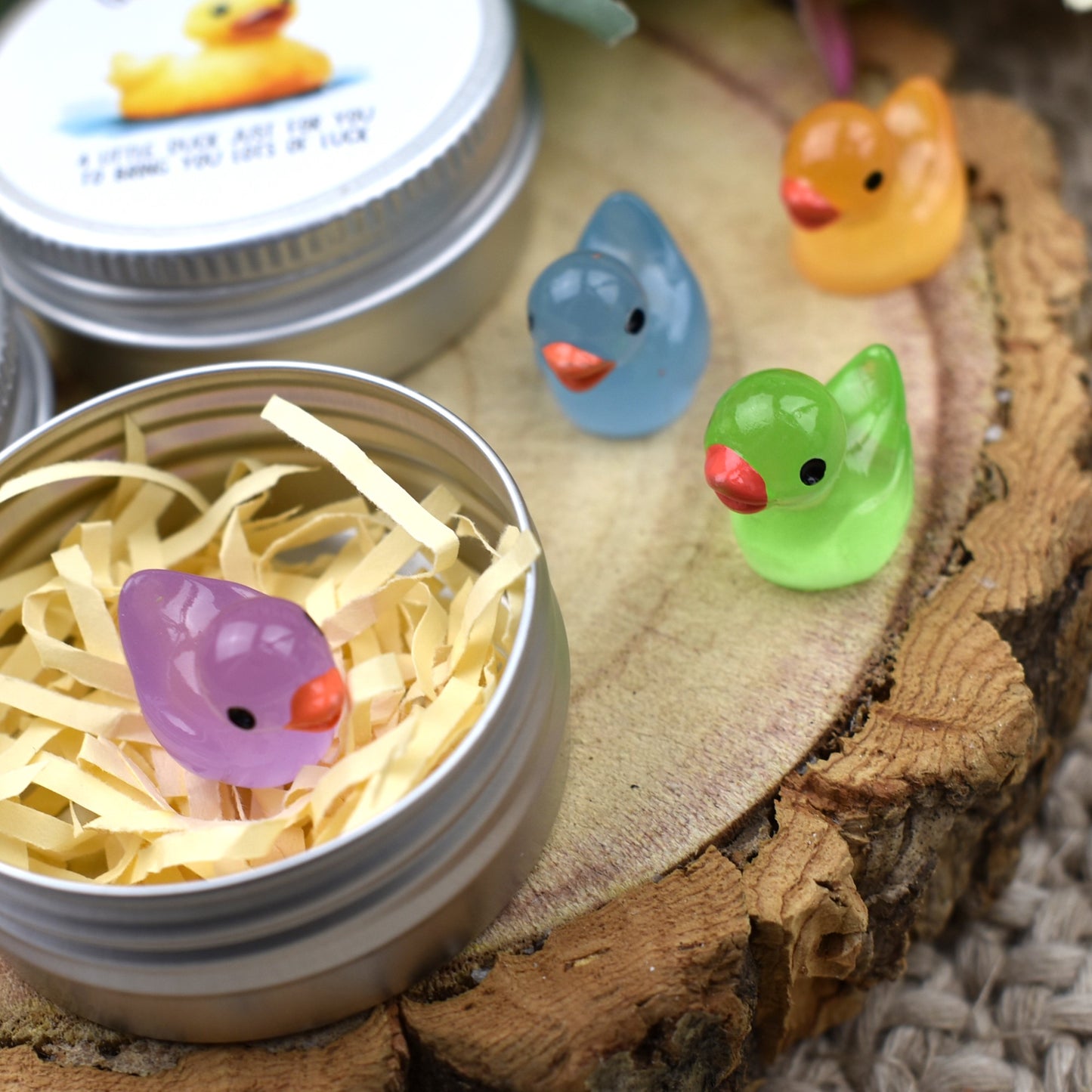 Bulk Priced | Luminous Good Luck Duck Tin (7000)