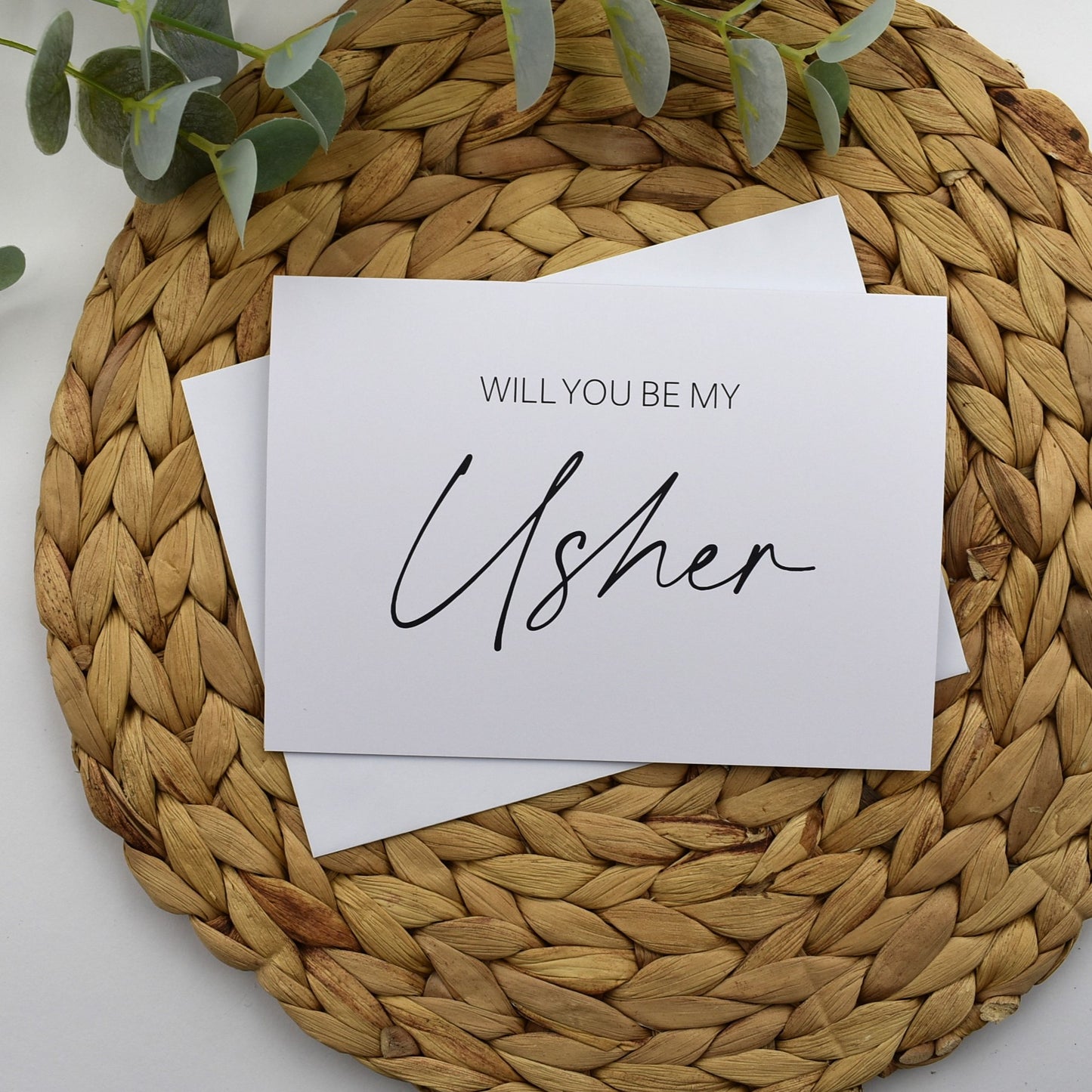 CLEARANCE - Will You Be My Usher Greeting Card