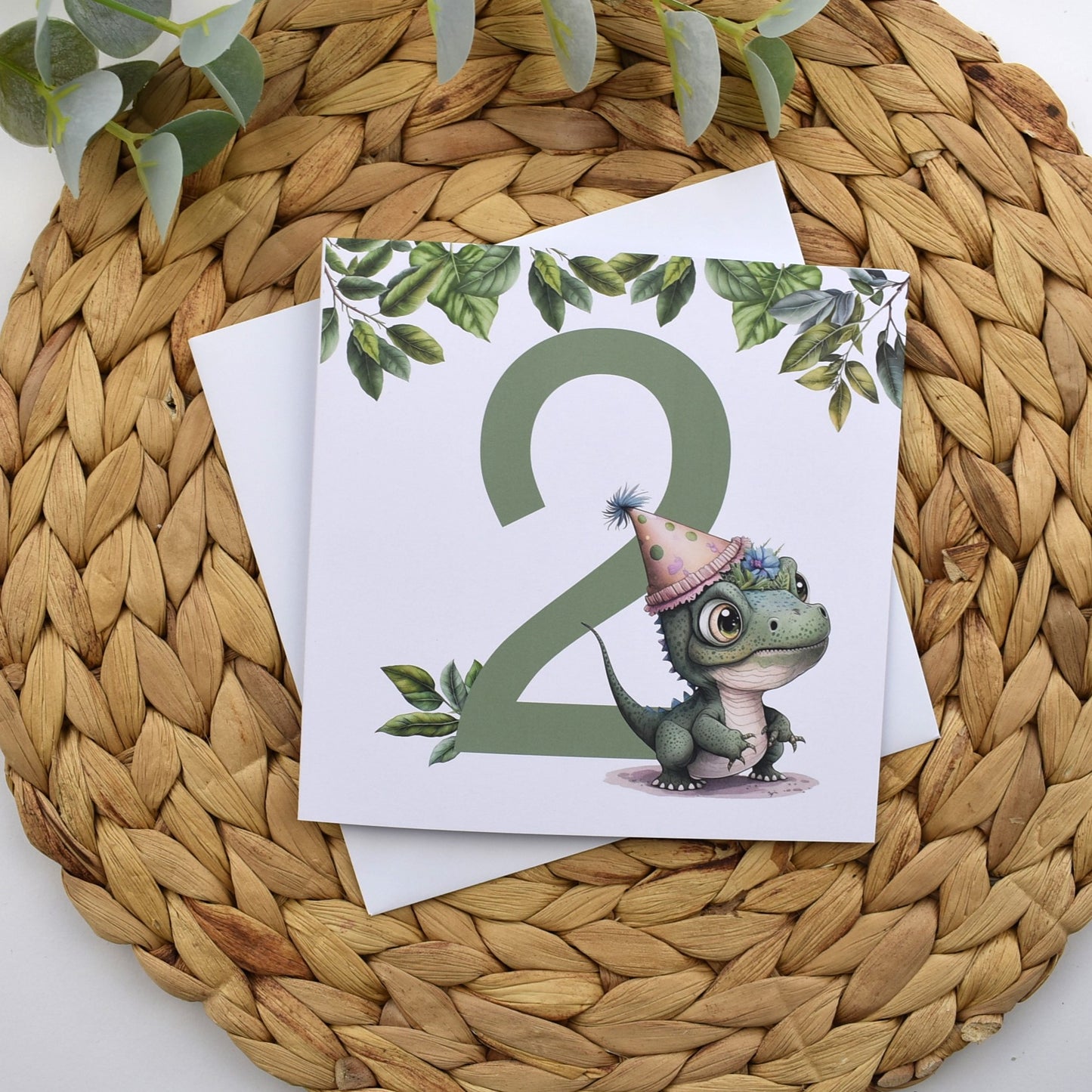 Dinosaur Age 2 Greeting Card