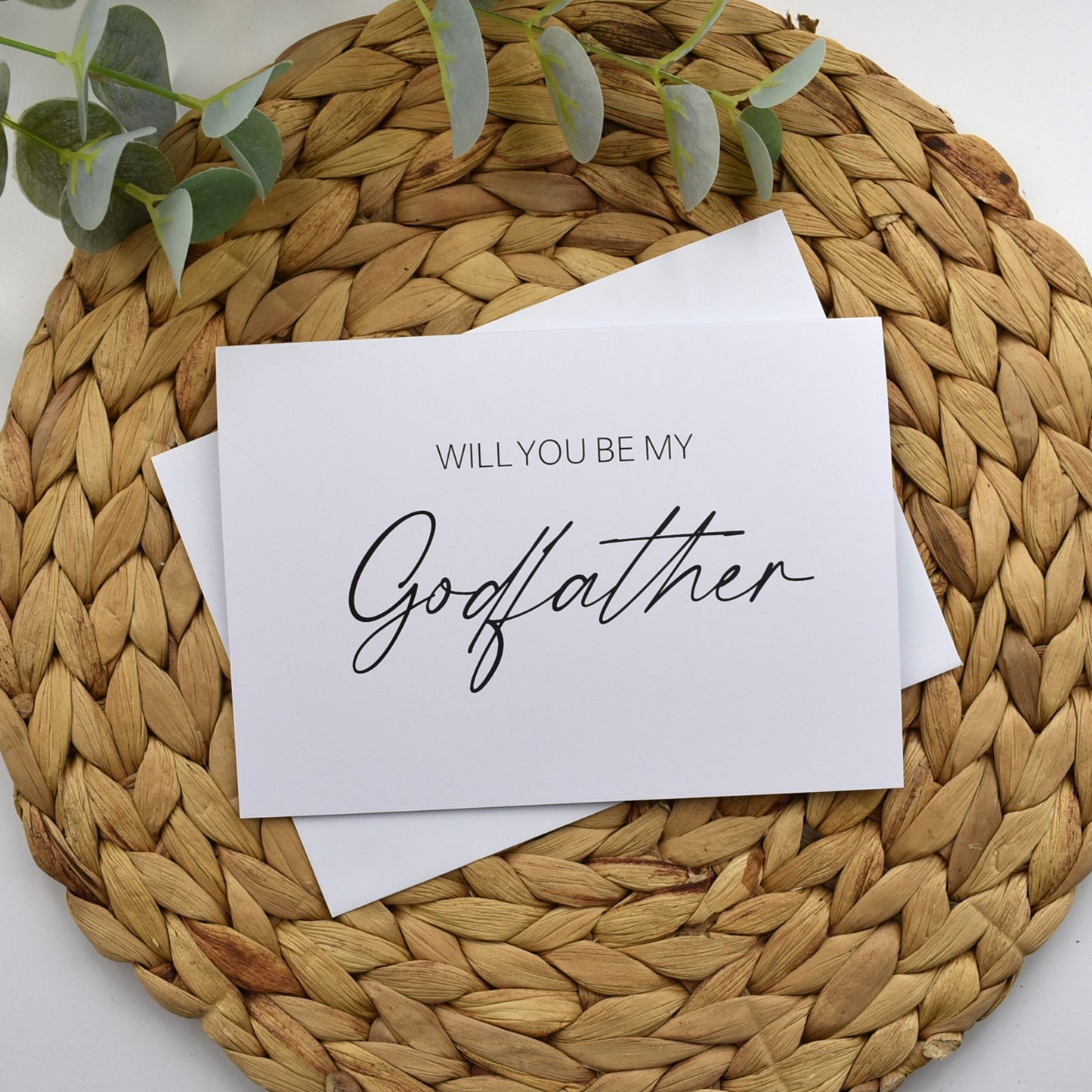 Will You Be My Godfather Greeting Card