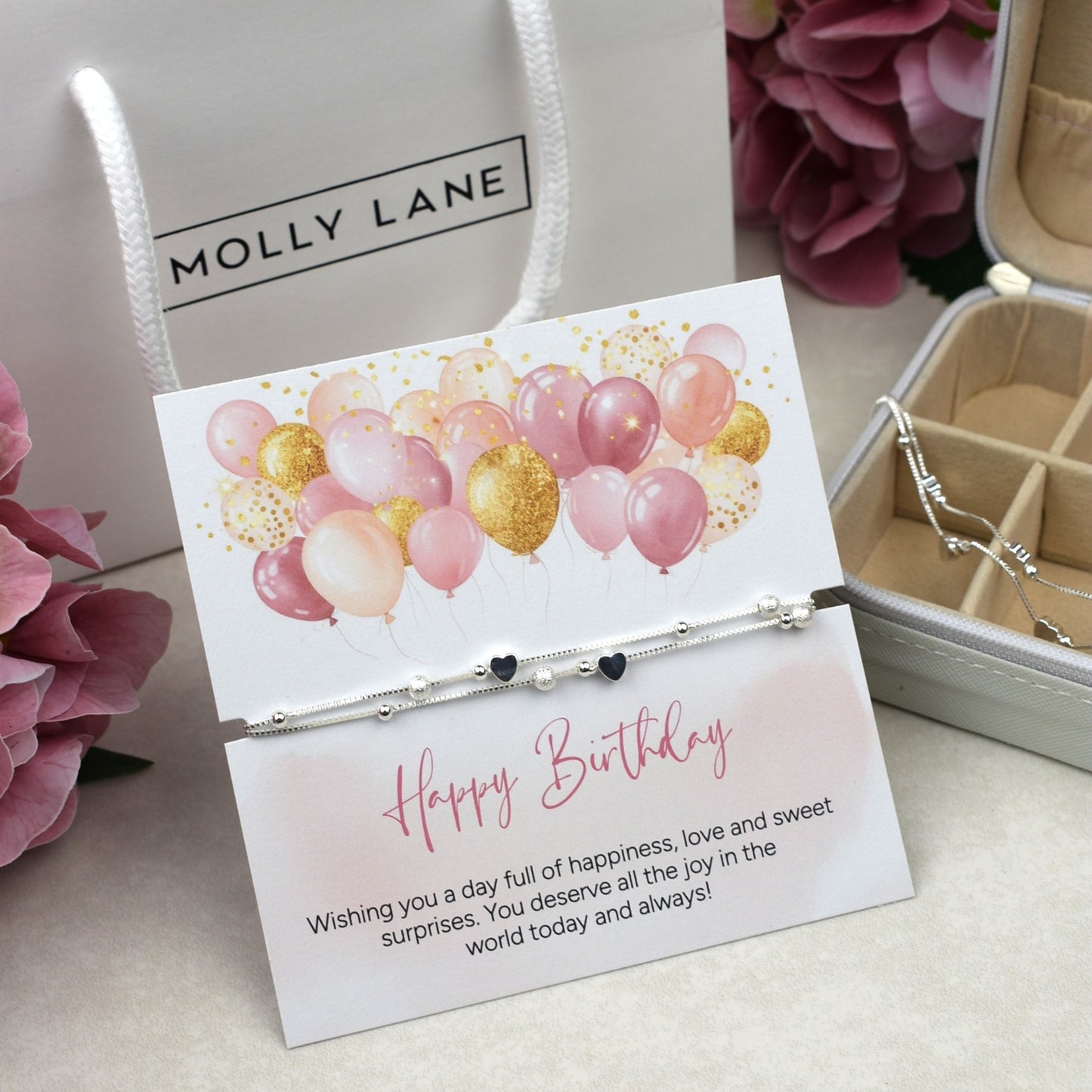 Happy Birthday Bracelet For Her | Birthday Bracelet