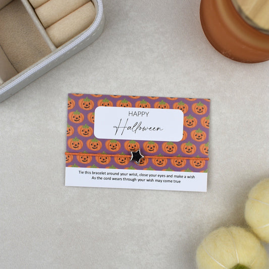 CLEARANCE - Happy Halloween Wish Bracelet (3)