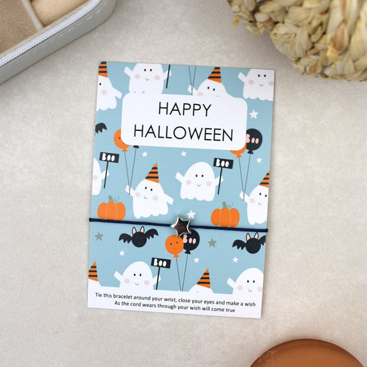 CLEARANCE - Happy Halloween Wish Bracelet (3)