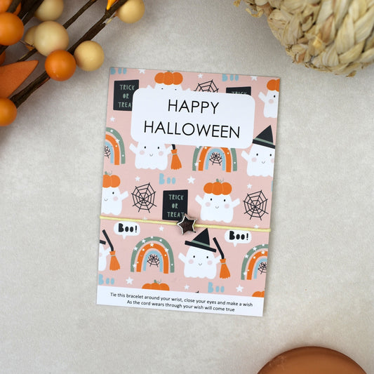 CLEARANCE - Happy Halloween Wish Bracelet (4)