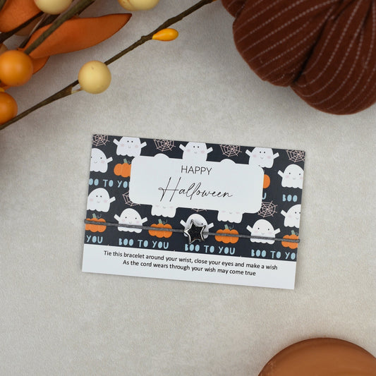 CLEARANCE - Happy Halloween Wish Bracelet (5)