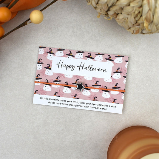 CLEARANCE - Happy Halloween Wish Bracelet (7)