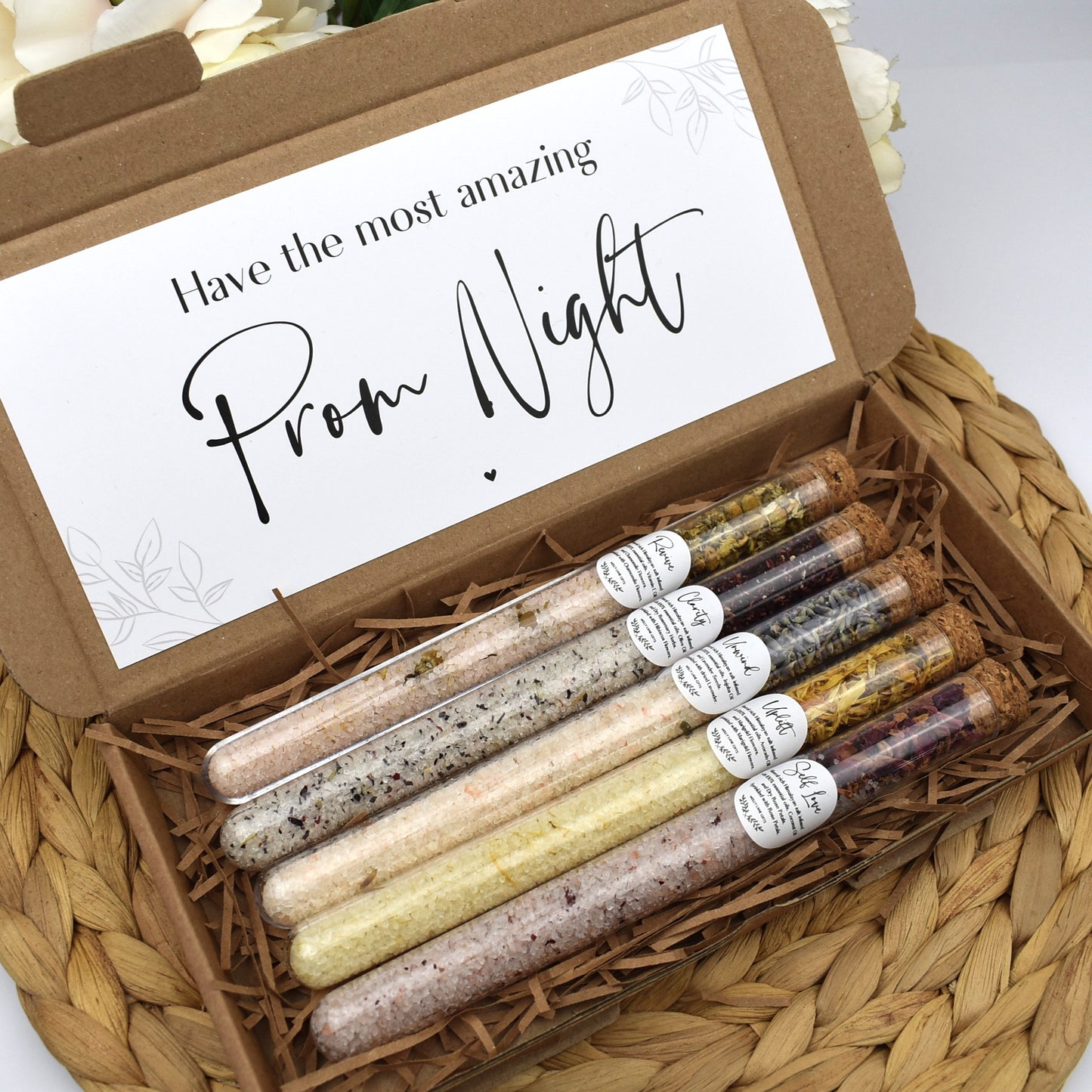 To A Special Daughter On Your Prom Night Bath Salt Gift Set