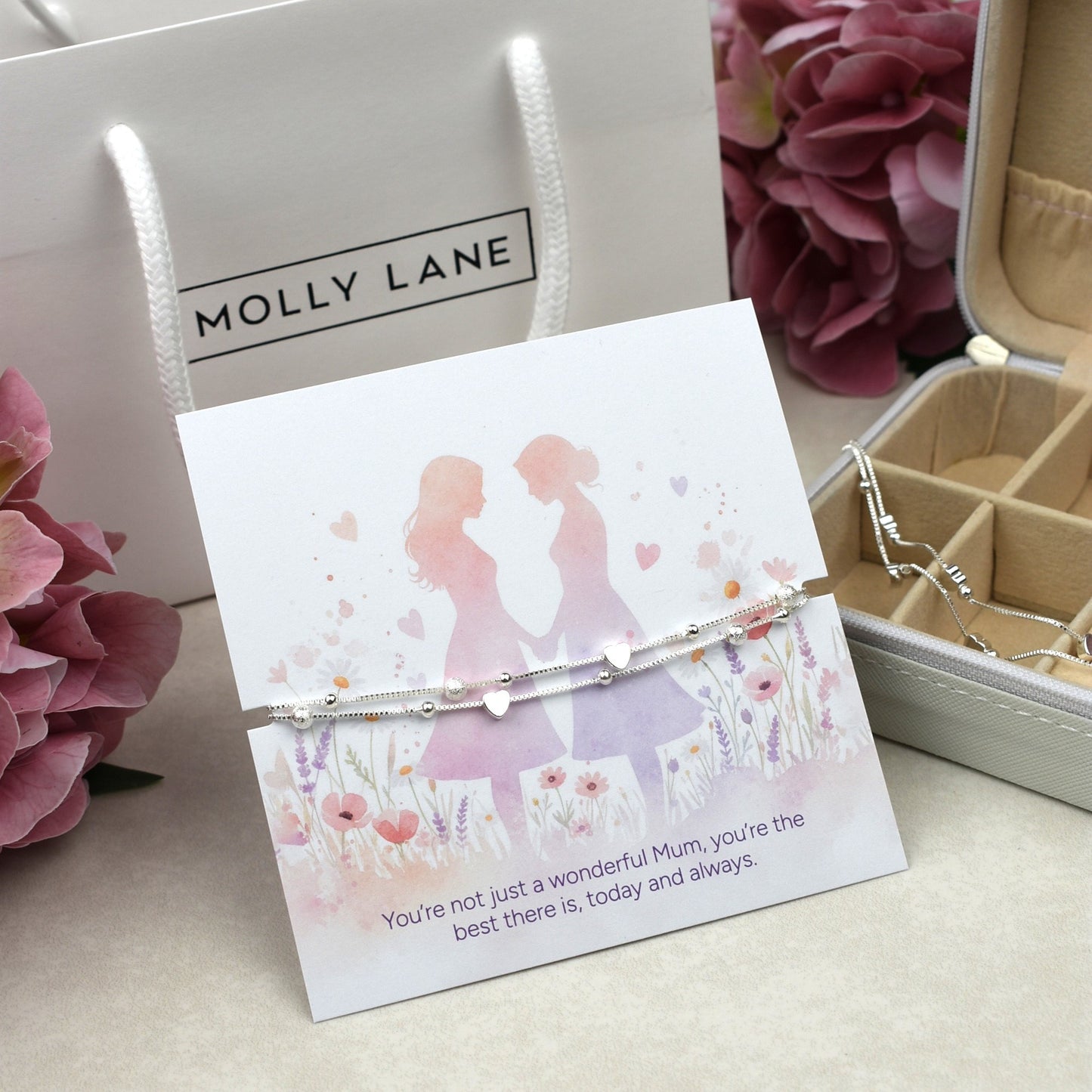 Heart Mum Bracelet | Birthday Gift for Mum | Mother’s Day Gift