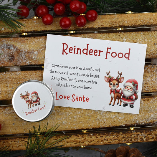 CLEARANCE - Reindeer Food - Tin