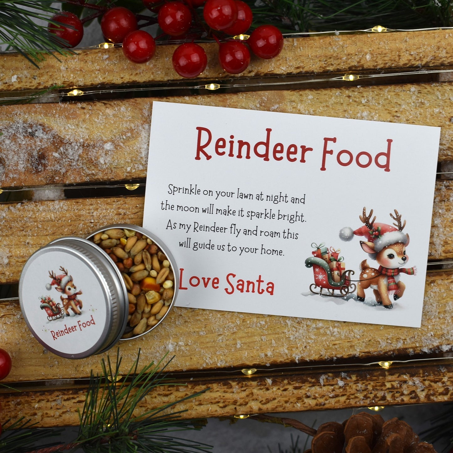 Reindeer Food and Wish Bracelet Set (1046-2)