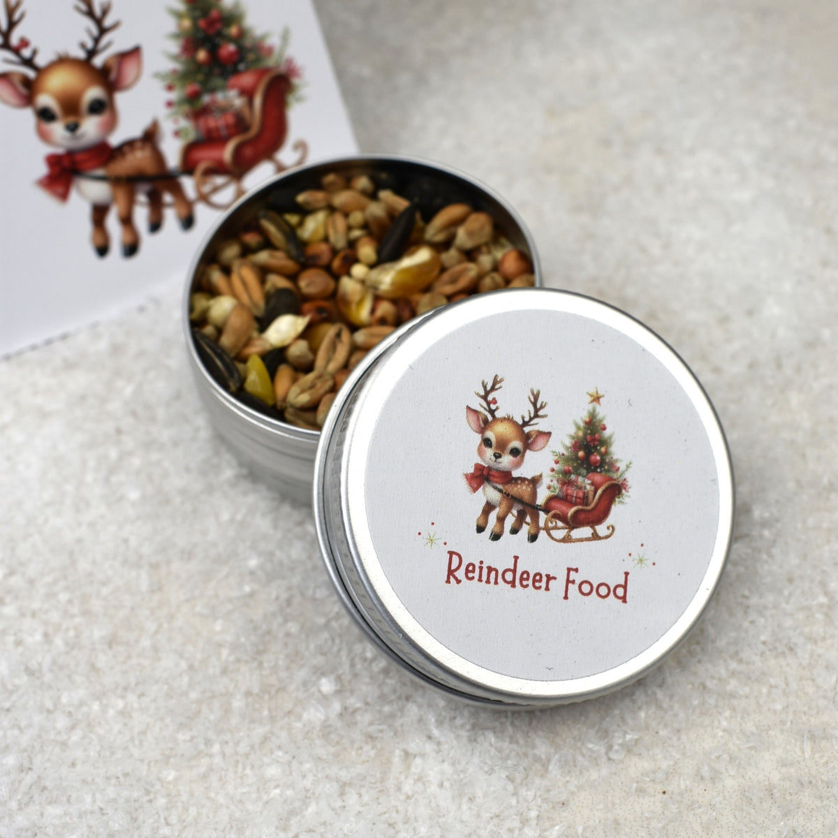 CLEARANCE - Reindeer Food - Tin (3)