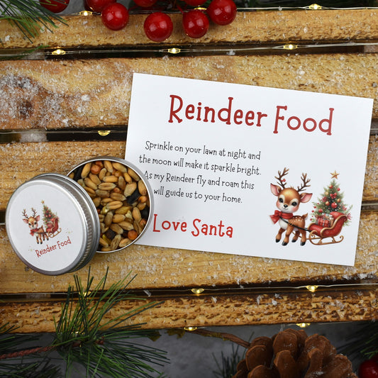 CLEARANCE - Reindeer Food - Tin