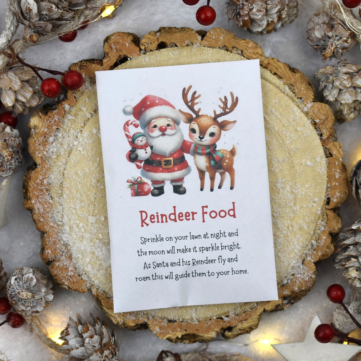 Reindeer Food, Scrunchie & Wish Bracelet (1045-2)