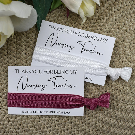 CLEARANCE - Nursery Teacher Hair Tie