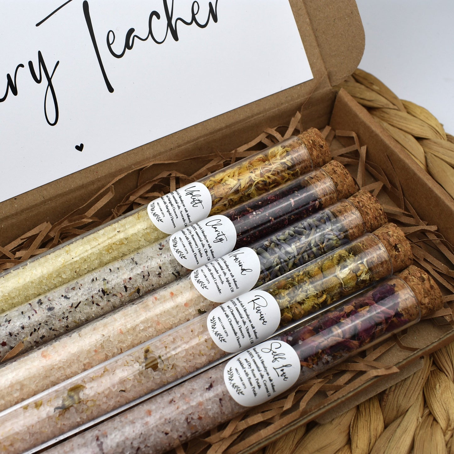 Thank You For Being My Nursery Teacher Bath Gift Set