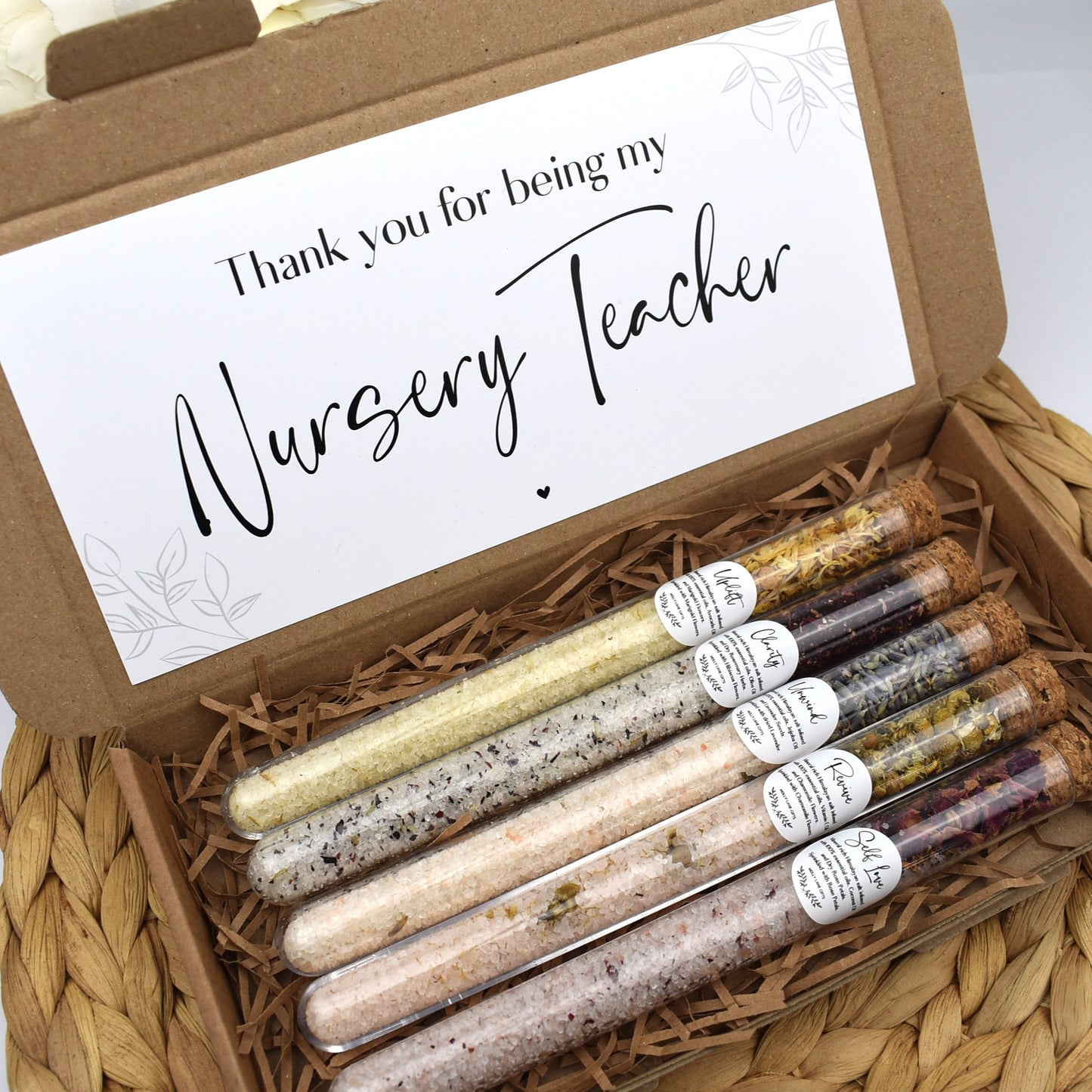 Thank You For Helping Me Grow Bath Gift Set