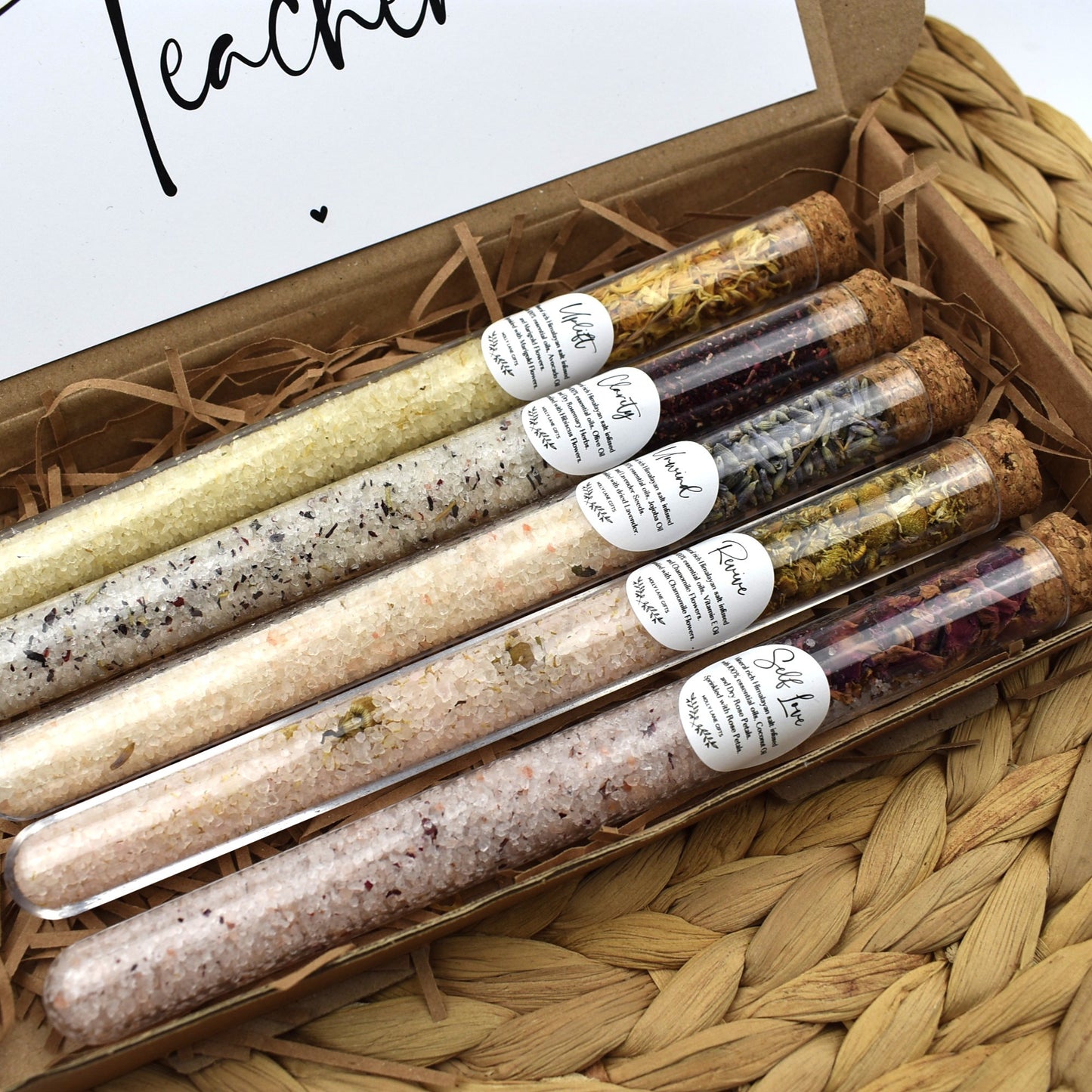 Thank You For Being My Teacher Bath Gift Set