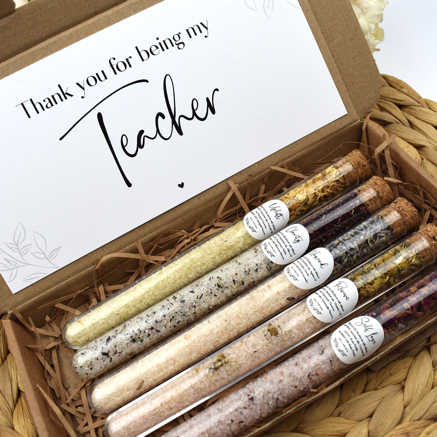 Thank You For Helping Me Grow Bath Gift Set