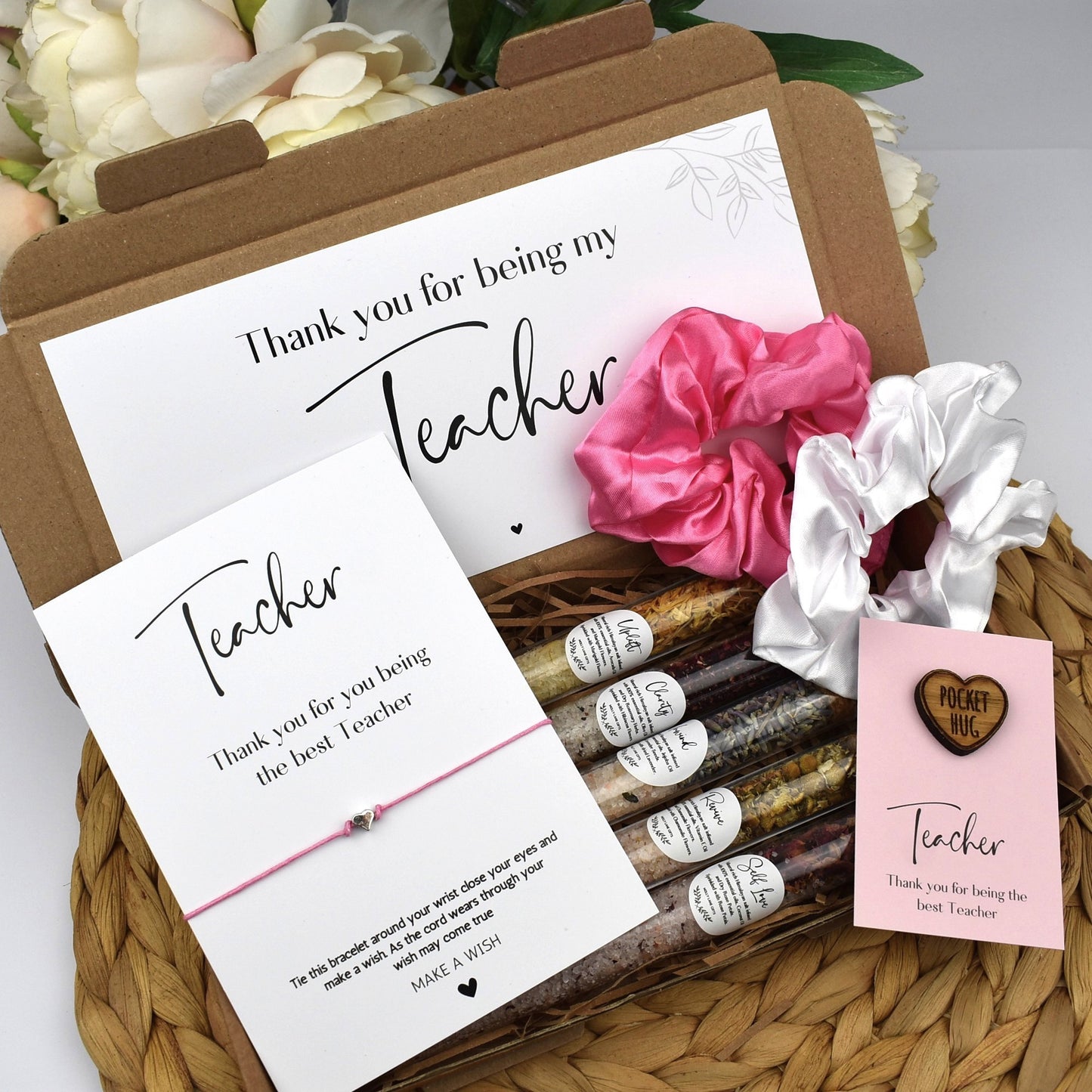 Thank You For Being My Teacher Bath Salt Gift Set