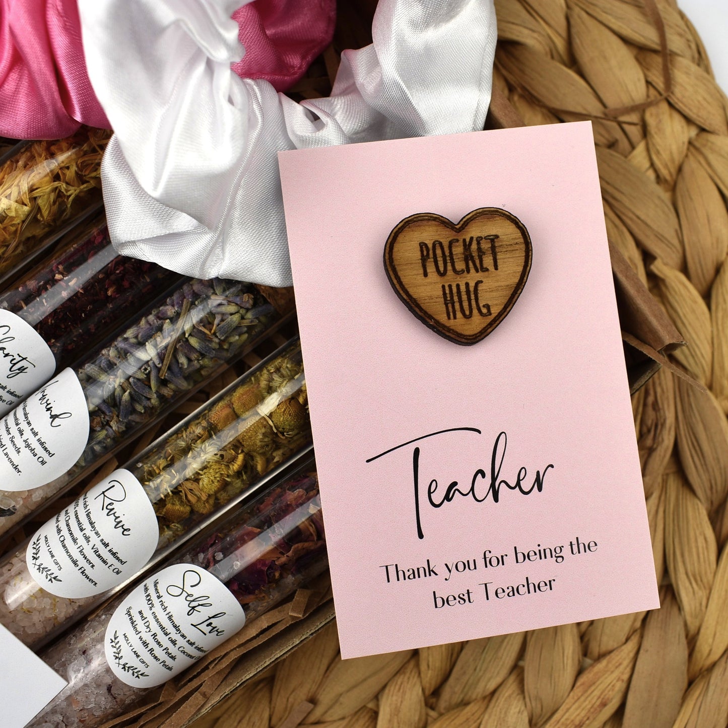Thank You For Being My Teacher Bath Salt Gift Set