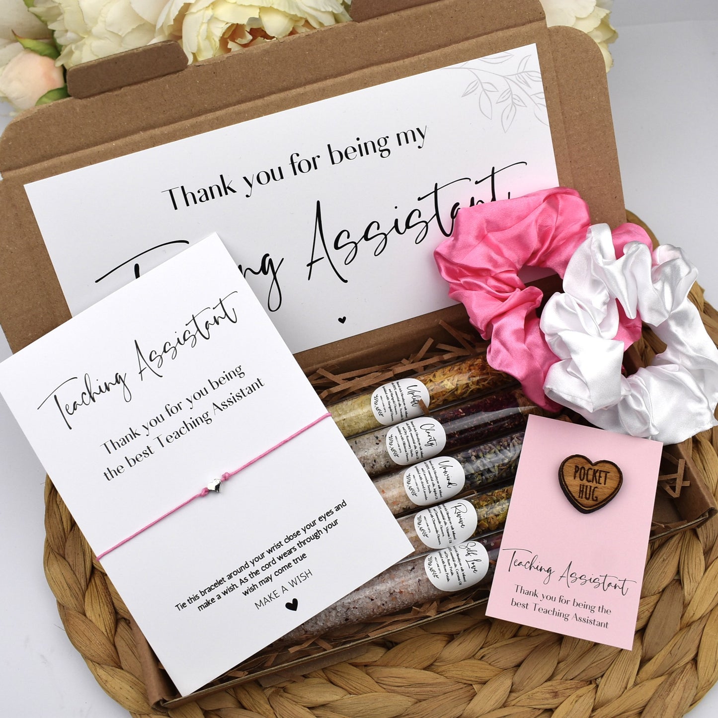 Thank You For Being My Teaching Assistant Bath Gift Set
