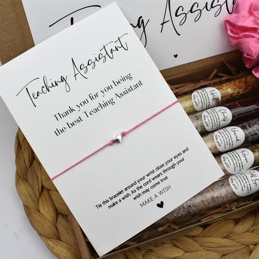 CLEARANCE - Thank You For Being My Teaching Assistant Bath Gift Set