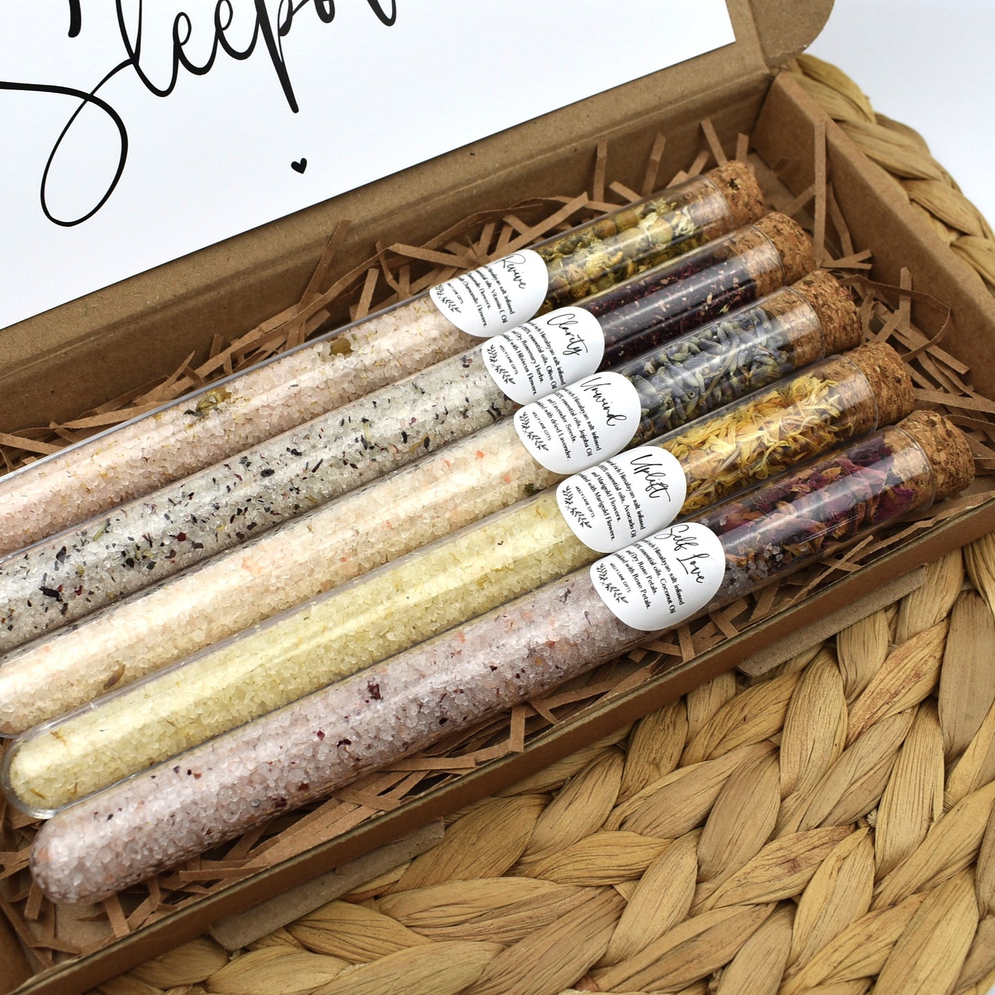 Thank You For Coming To My Sleepover Bath Salt Gift Set