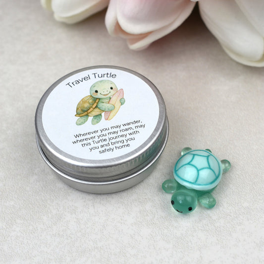 Travel Turtle – Mini Pocket Keepsake for Luck & Safe Journeys