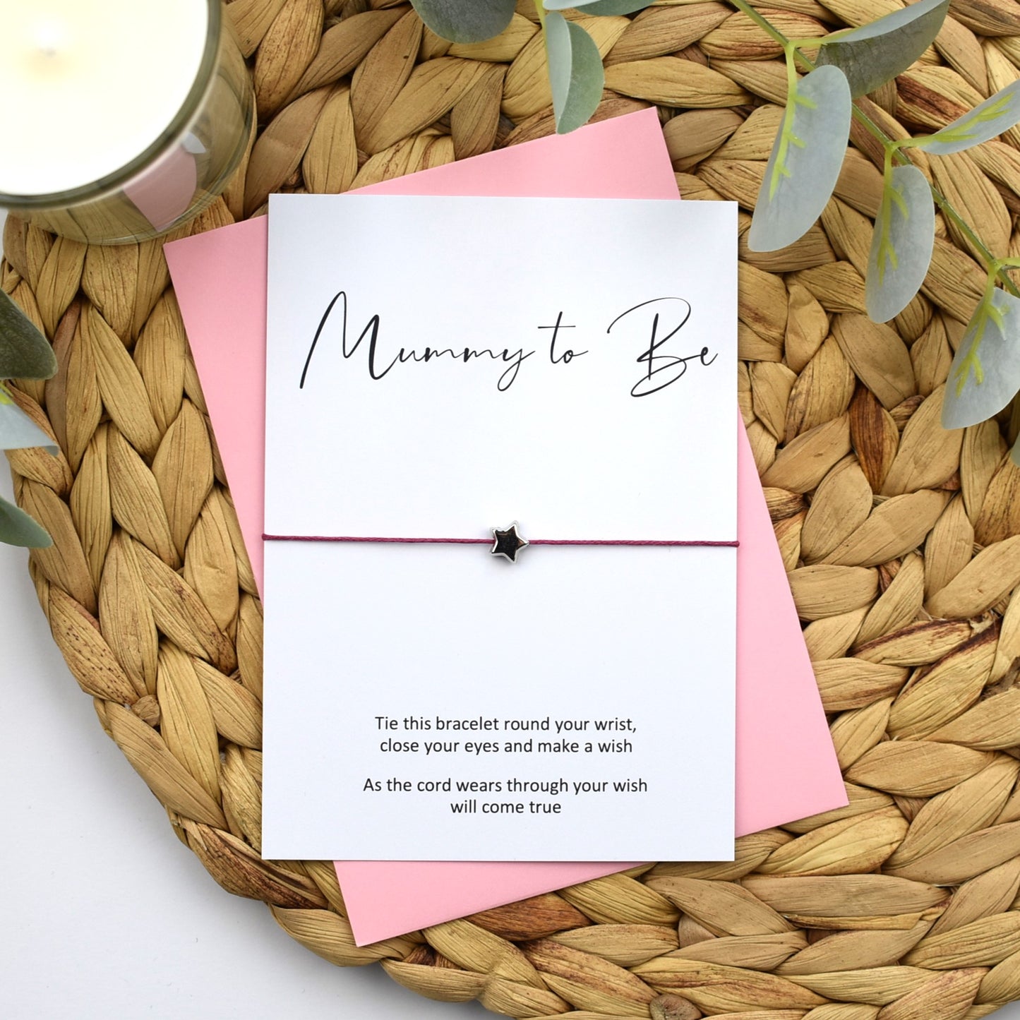 Mummy To Be Wish Bracelet