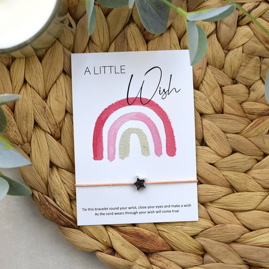 CLEARANCE - A Little Wish Rainbow Bracelet