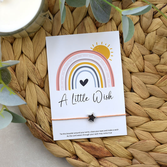 CLEARANCE - A Little Wish Rainbow Bracelet