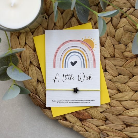 CLEARANCE - A Little Rainbow Wish Bracelet