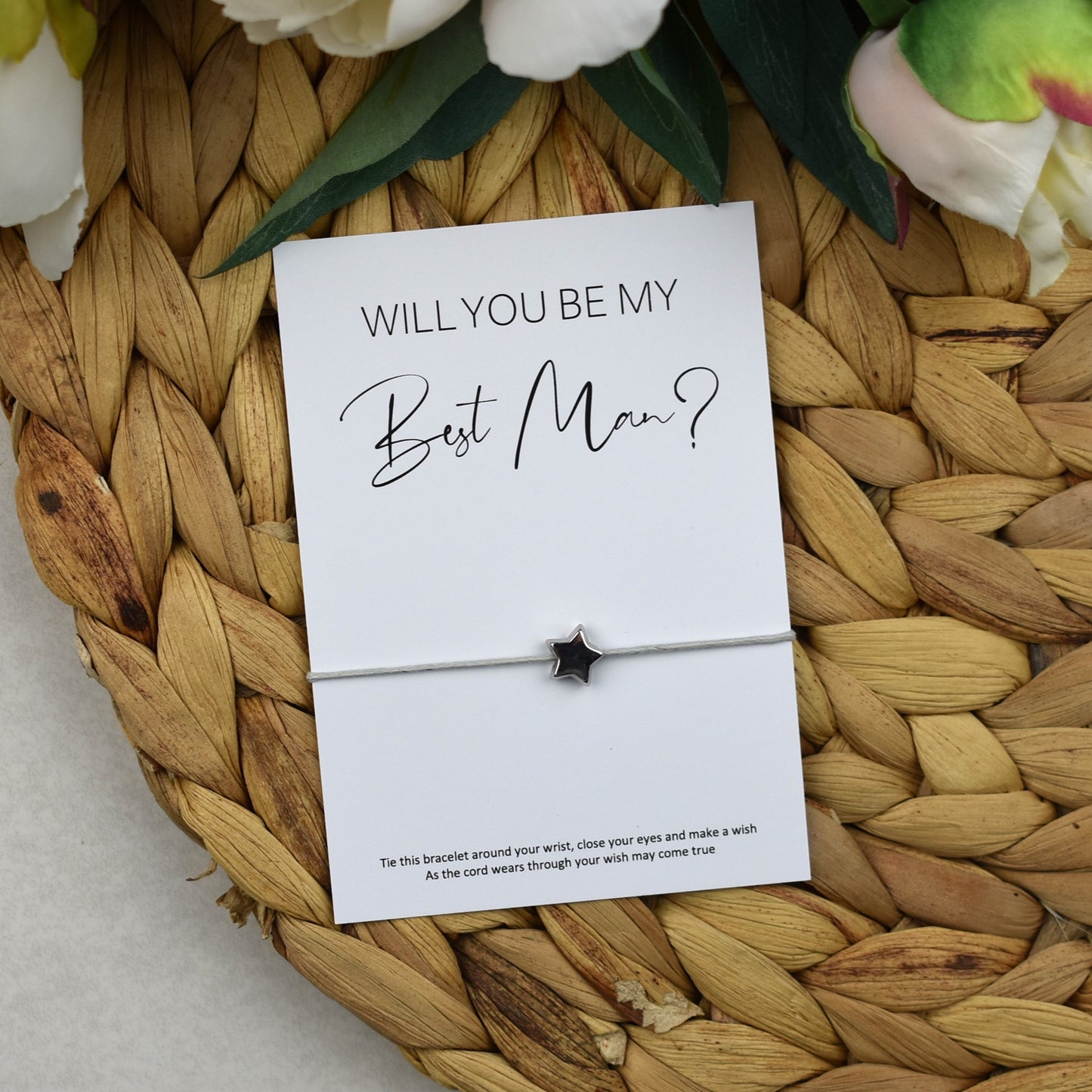 Will You Be My Best Man? Wish Bracelet