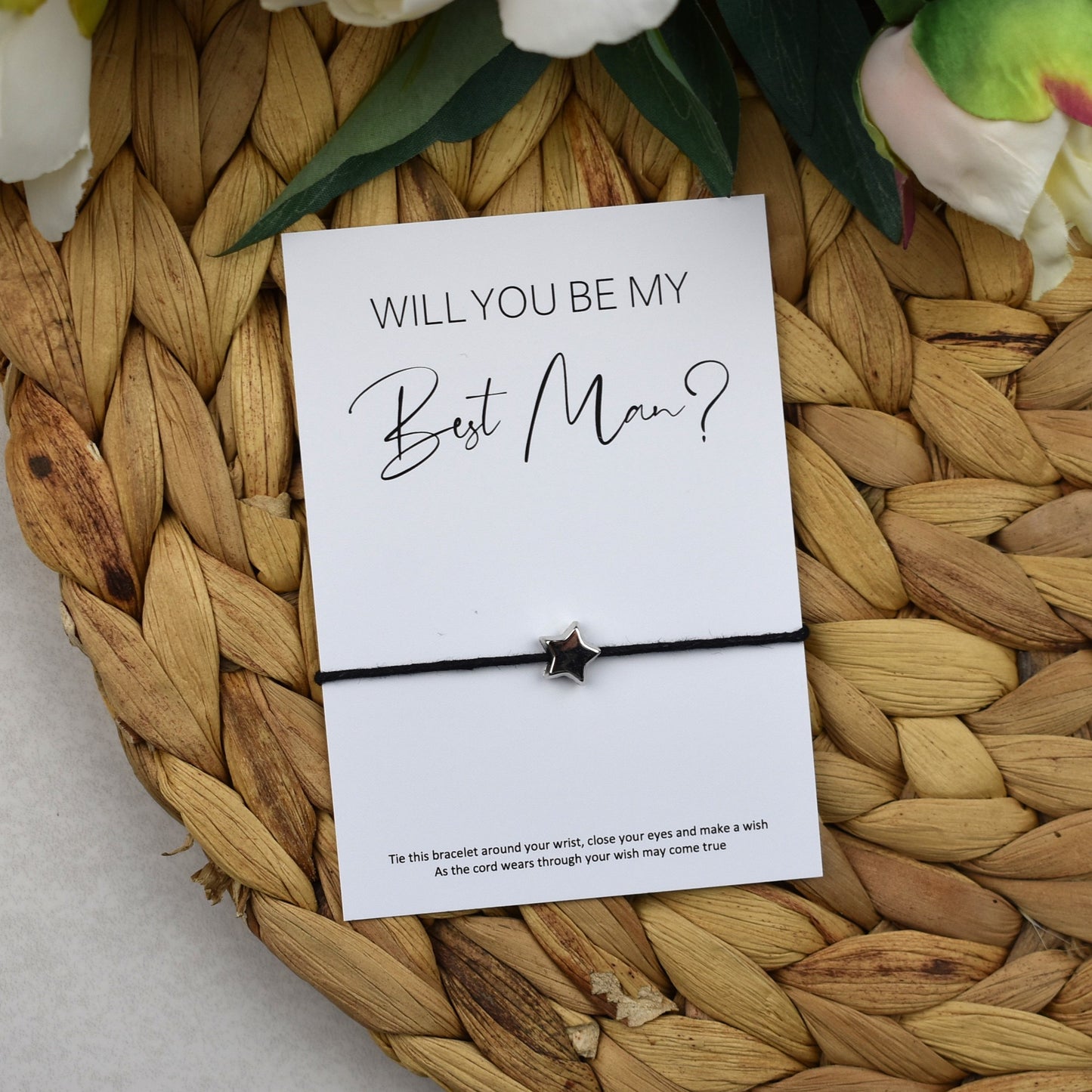 Will You Be My Best Man? Wish Bracelet