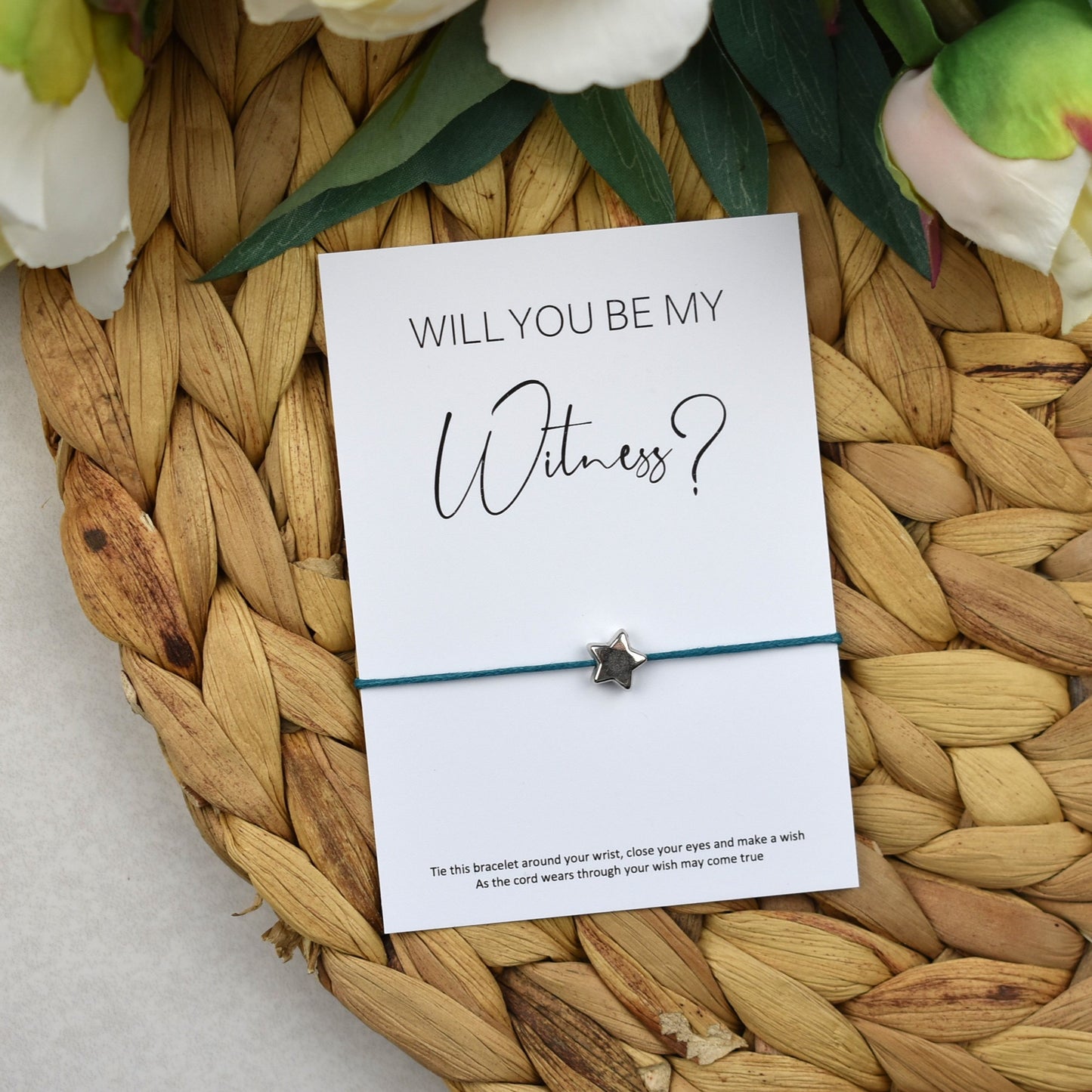 Will You Be My Witness? Wish Bracelet