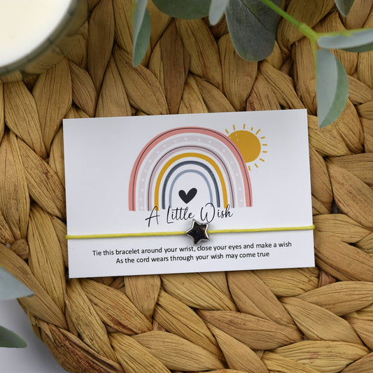 CLEARANCE - A Little Wish Rainbow Wish Bracelet