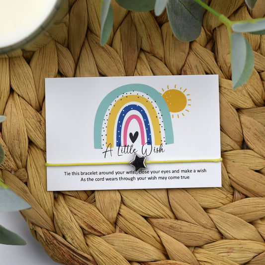 CLEARANCE - A Little Wish Rainbow Wish Bracelet